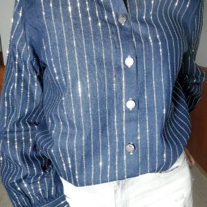 CAMISA VAQUERA BRILLOS