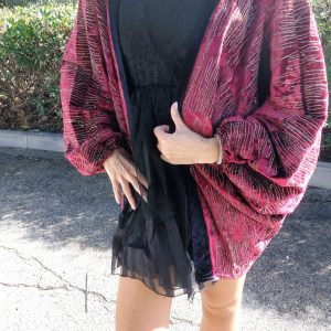 CHAQUETA / KIMONO TERCIOPELO