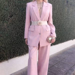 TRAJE CHAQUETA ROSA