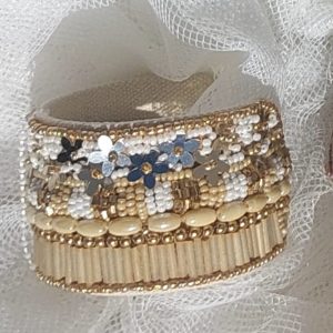 BRAZALETE INDIA BEIGE