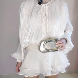 BOLSO/ CARTERA DORADA